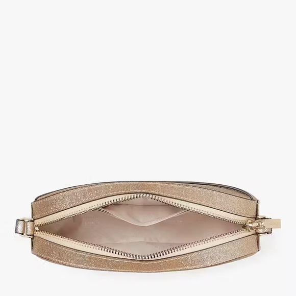 NWT Kate Spade Glitter Oval Camera Bag - Picture 3 of 6